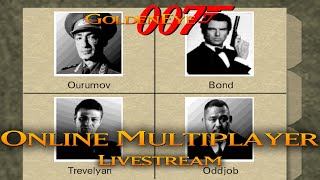 GoldenEye 007 N64 - Full Playthrough Livestream - ROM Randomizer #1 