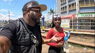 African girl shows me the real streets of Kenya