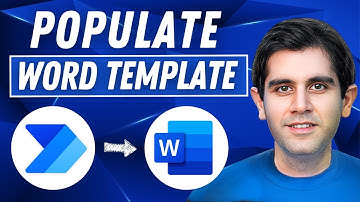 Populate a Word Template with Power Automate | How to Tutorial