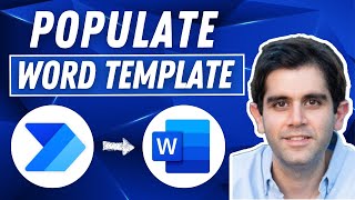 Populate a Word Template with Power Automate | How to Tutorial
