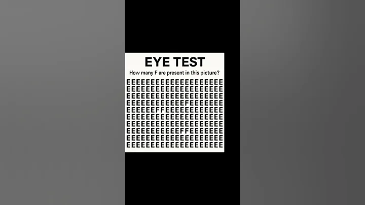 Only 1% Can Pass This Eye Test! #EyeTest #PuzzleShorts #MindPuzzle #SpotIt #BrainChallenge