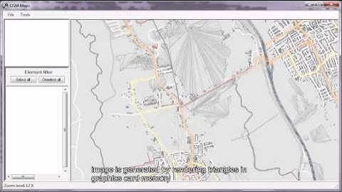 OpenStreetMap real-time visualization