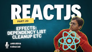090 React: Effect Dependency, Clean Up