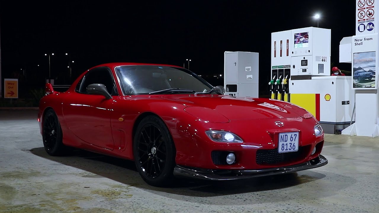 Mazda RX7 13b Bridgeport with GT42 Turbo Making 300++ kw..... - YouTube