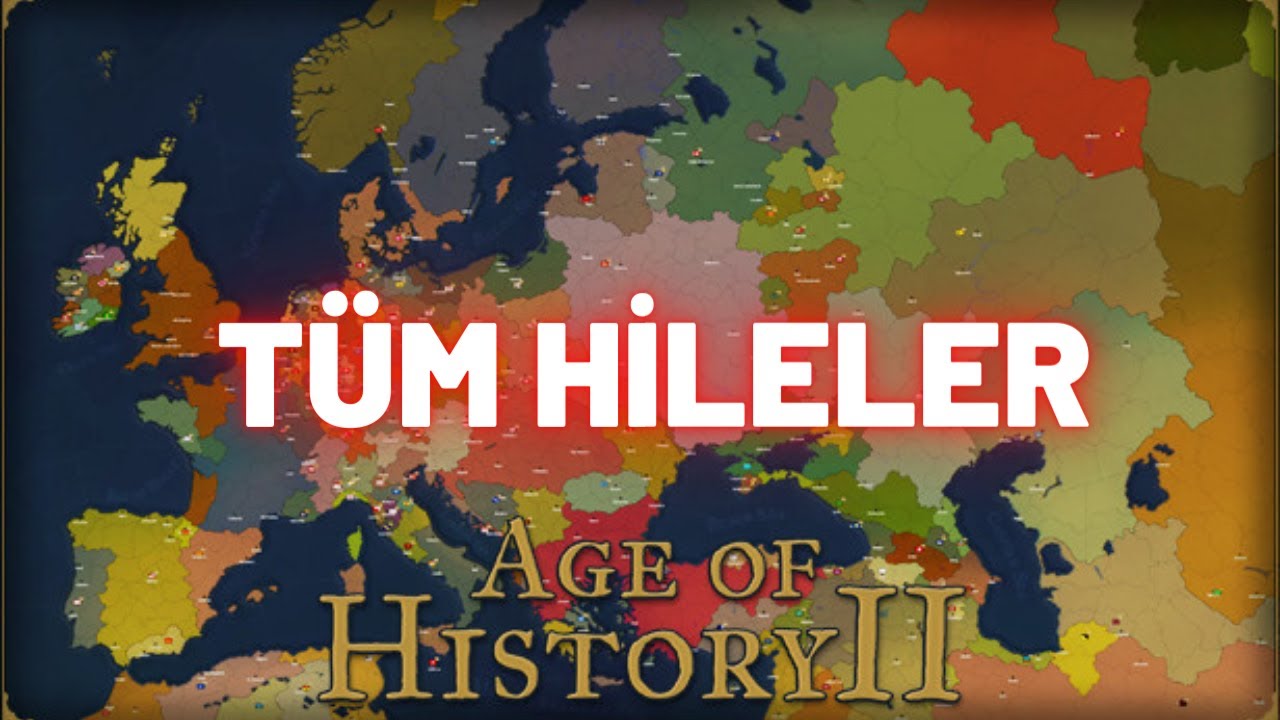 age of history 2 tum hile kodlari youtube