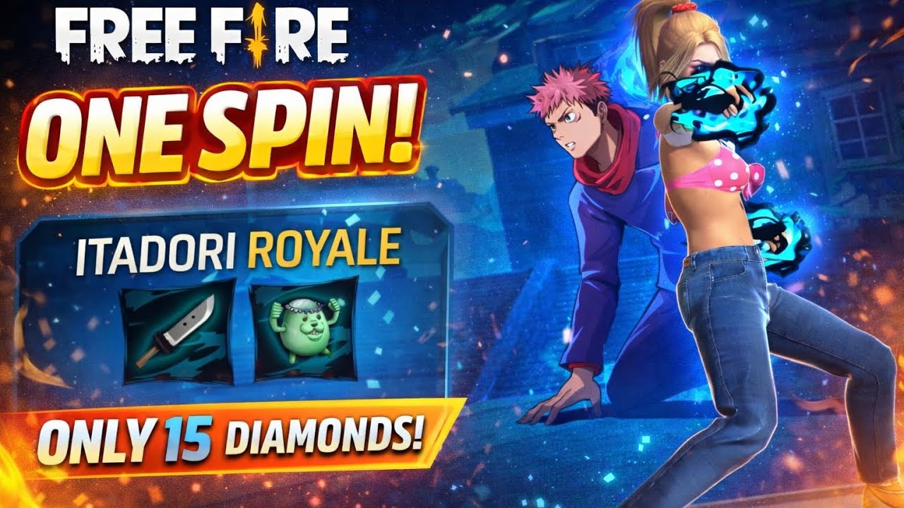 👉 FREE FIRE LUCK ROYALE👉 ONE SPIN = BIG REWARD 💎
