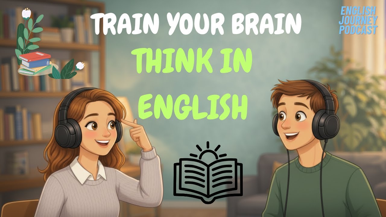 Train Your Brain to Think in English | Easy English Podcast | Speak Naturally & Fluently