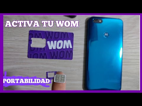 como Registrar o Activar SIM CARD WOM (muy fácil)2022