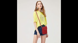 Small Crossbody Cell Phone Purse for Women | Mini Messenger Shoulder Handbag screenshot 3