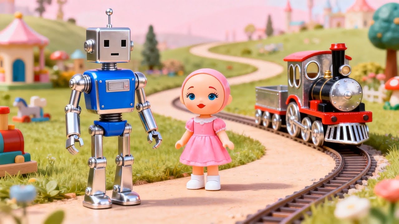 🌙🧸 장난감 나라 모험 | 로봇·인형·기차 동요 | 꿈나라로 떠나요 | 신나는 유아 어린이 노래