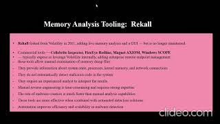 Security Analysis of the Volatility Framework for Memory Forensics in Operating Systems