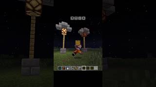 Automatic Light in Minecraft PE | #shorts #minecraft