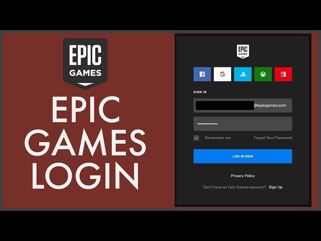 EpicGames.com Login: How To Login Sign In Epic Games Account