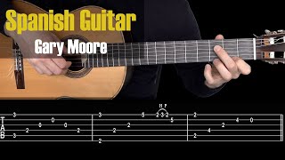 Spanish Guitar - Gary Moore. Fingerstyle with