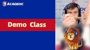 Acadsoc Demo Class: How To Have Great Interaction with Adult!
