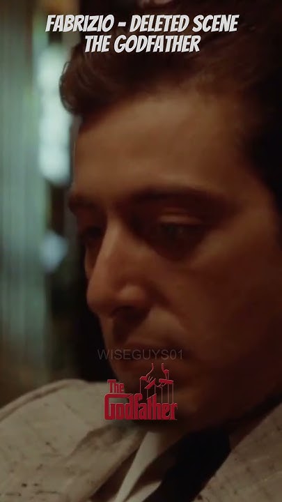 They found Fabrizio - The Godfather DELETED SCENE - YouTube