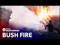 Bush Fire Threatens To Get Out Of Control | Night Guard | Real Responders
