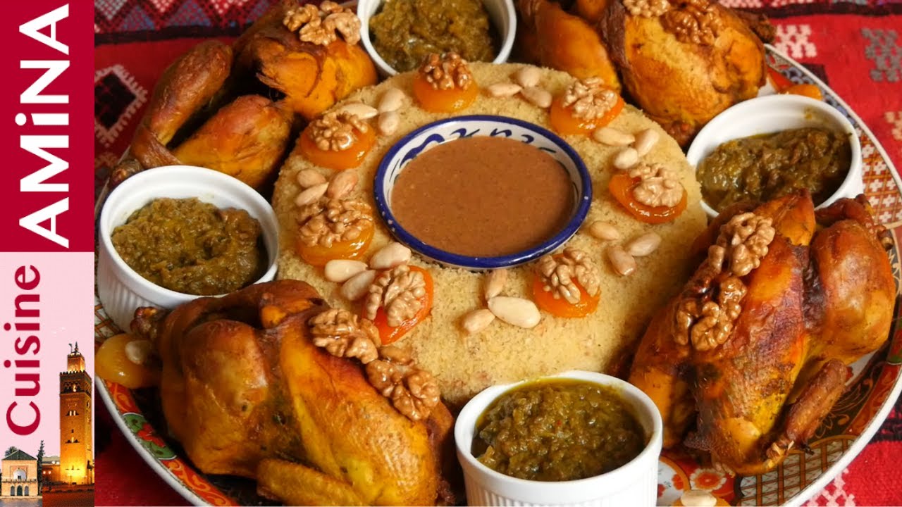 كسكس ملكي بريستيج قمة الروعة مع جميع التفاصيل لضمان نجاحه %100 تقديم راقي ومبهج