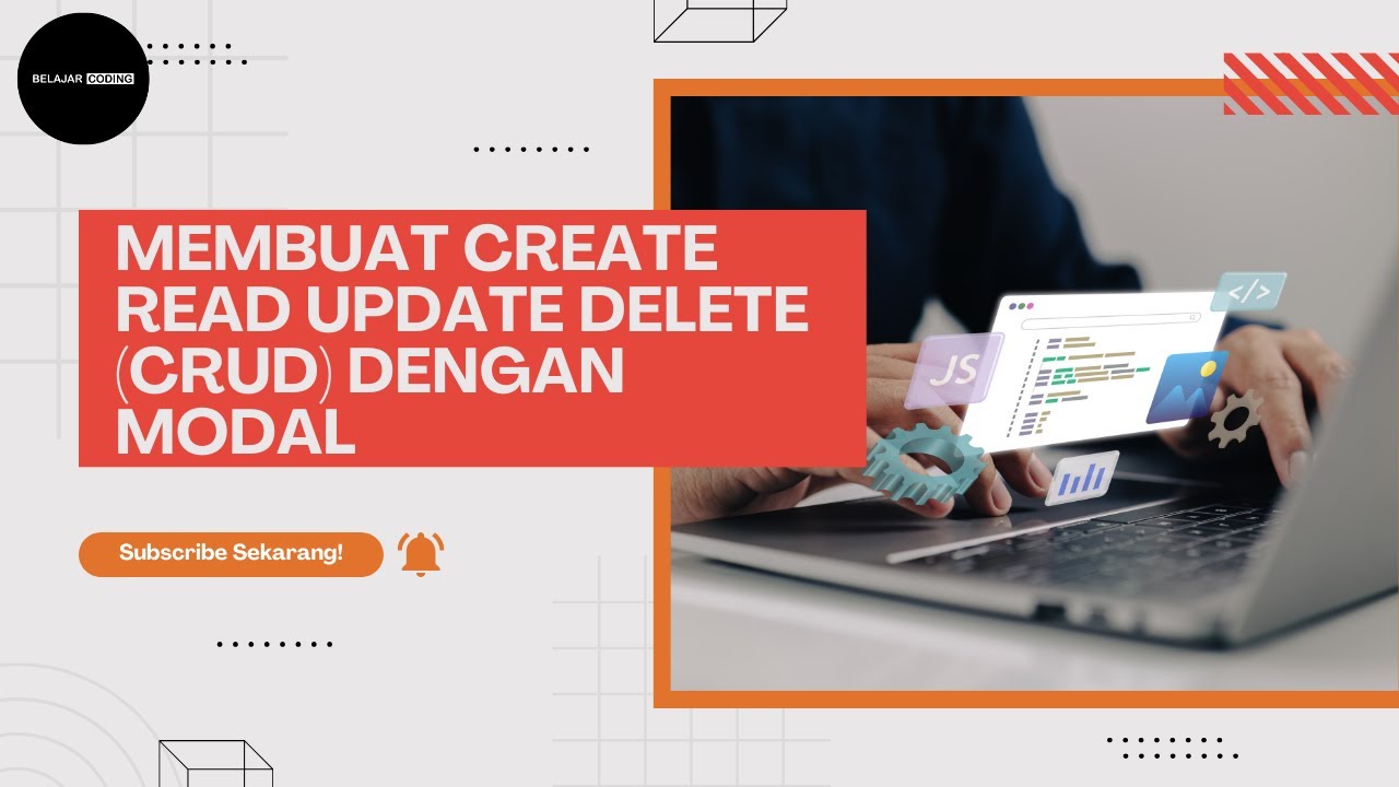 membuat create read update deletecrud dengan modal - YouTube
