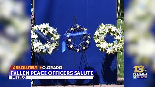 Local heroes honored during 2nd Annual Pueblo Fallen Peace Officer Memorial Salute
