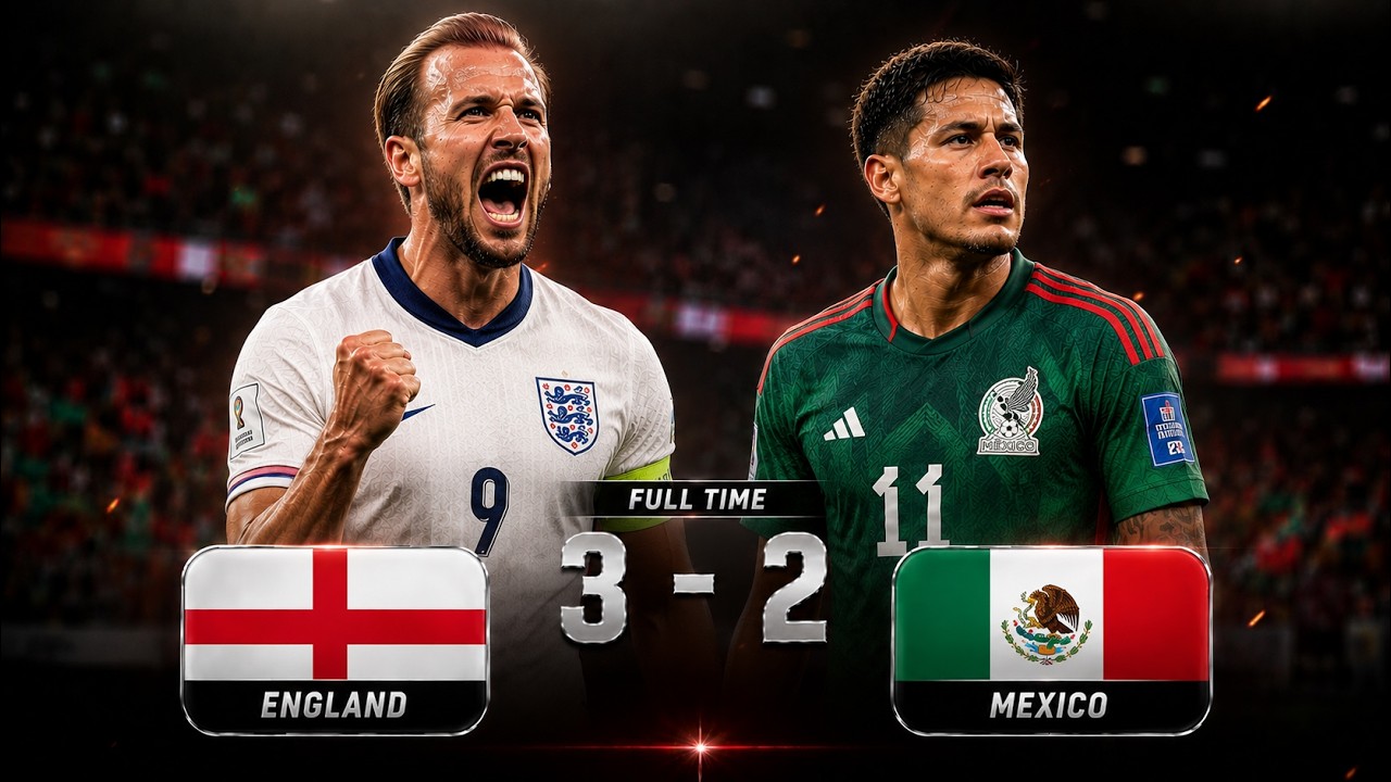 Highlights | England 3-2 Mexico | FIFA World Cup 2026™