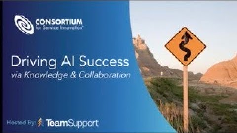 Webinar: Driving AI Success Through via Knowledge and Collaboration
