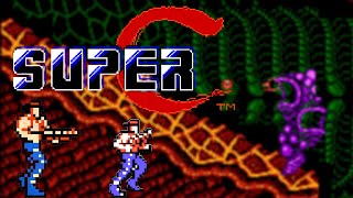Super C \/ Contra 2 [NES, 1990] :: ALL Stages :: Completion Attempts