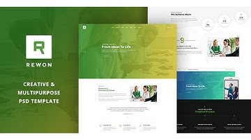 REWON - Multipurpose PSD Template | Themeforest Website Templates and Themes