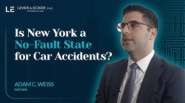 Is New York a No-Fault State for Car Accidents?