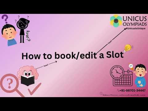 How to Book/Edit Slot for UNICUS Olympiads | Complete Step-by-Step Guide | UNICUS Olympiads - video from Unicus Olympiads