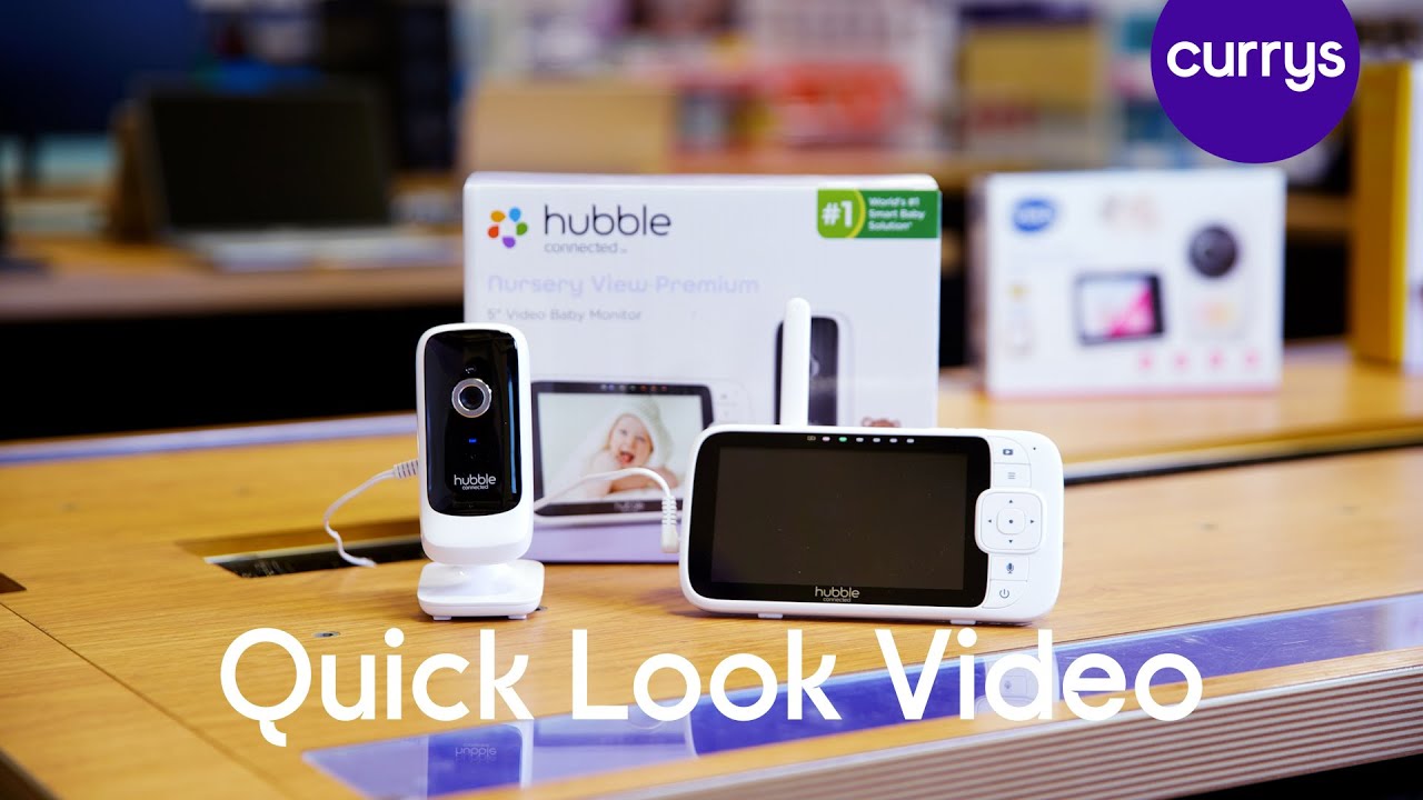 HUBBLE Nursery View Premium 5" Baby Monitor - Quick Look