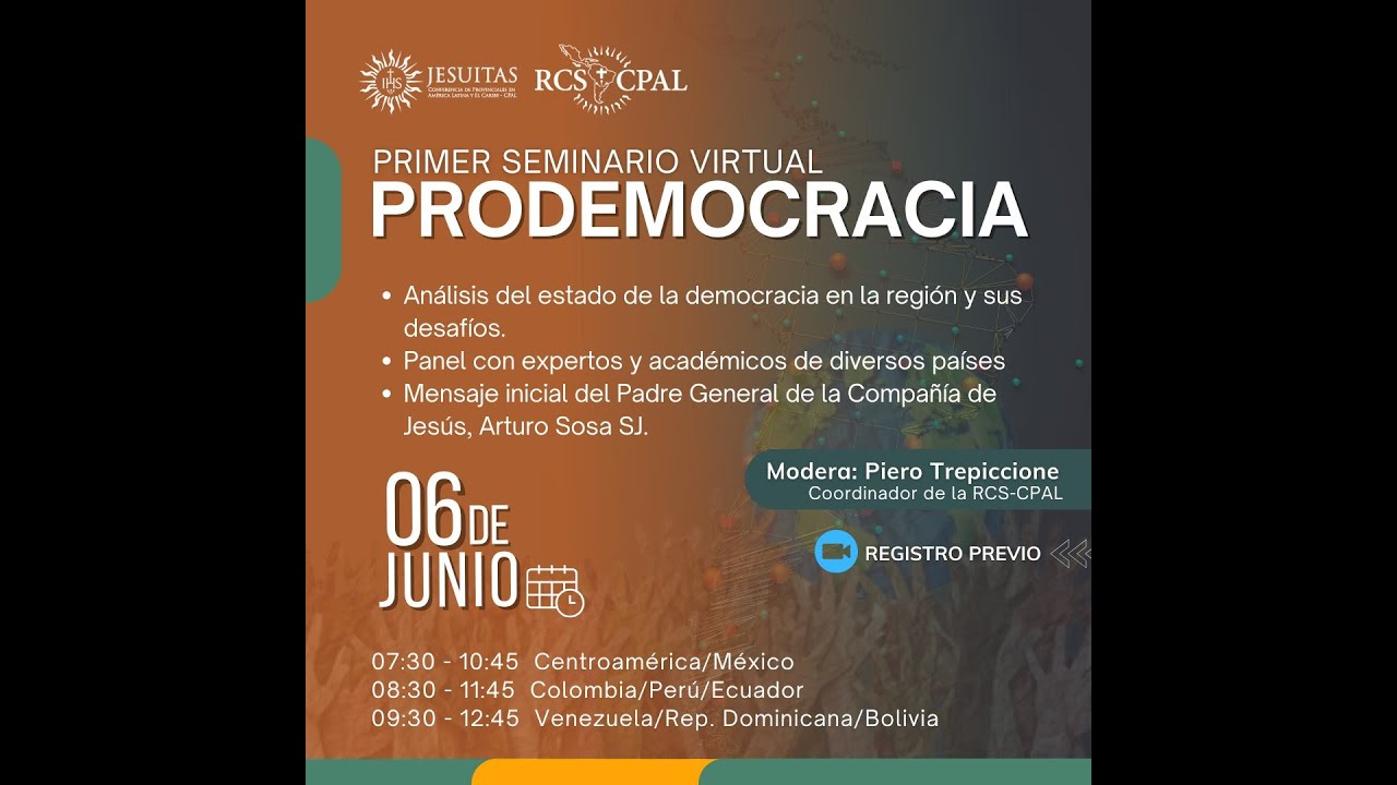 Primer Seminario ProDemocracia: Pensar la democracia en nuestra región LAC