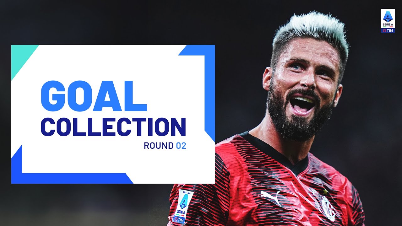 GOAL COLLECTION | Giroud shows nerves of steel | Round 2 | Serie A 2023/24