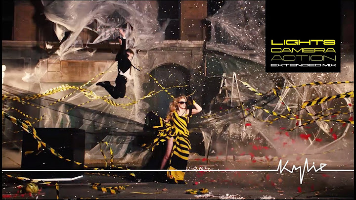 Kylie Minogue - Lights Camera Action (Extended Mix) (Official Visualiser)