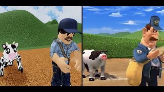 mmmm cow BUT it’s Roblox