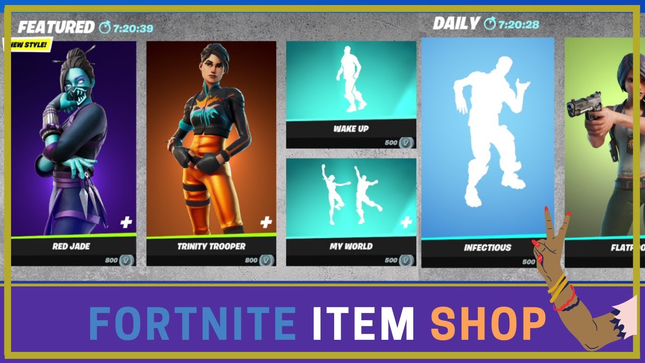 Get the new style Red Jade outfit now! 🛒 Fortnite Item Shop September 27, 2021