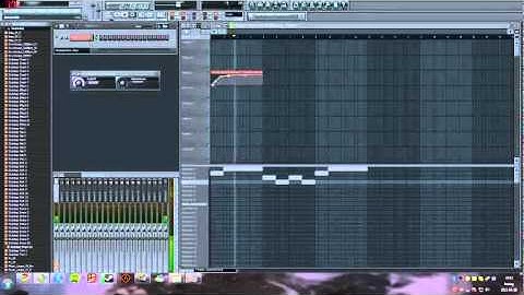FL Studio 9 - How to make a simple dubstep beat