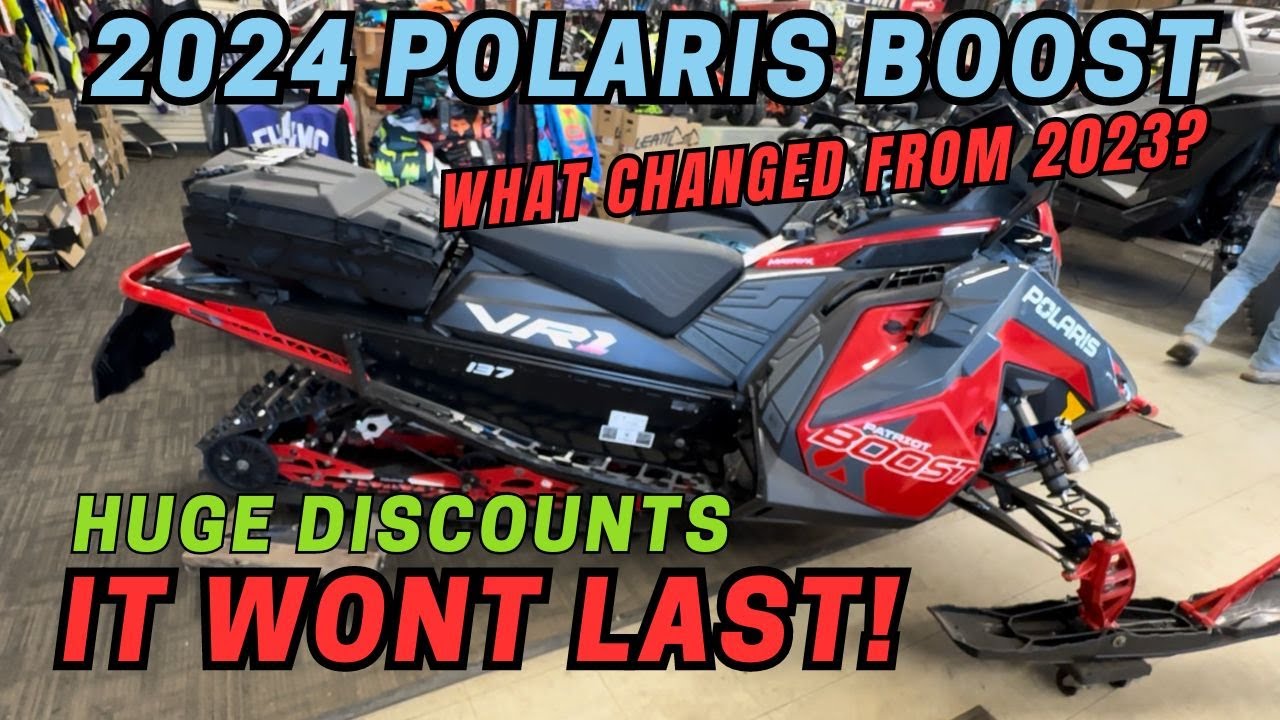 2024 Polaris VR1 137 850 Boost snowmobile Came in! Changes from 2023 and the 9R! 2024polaris