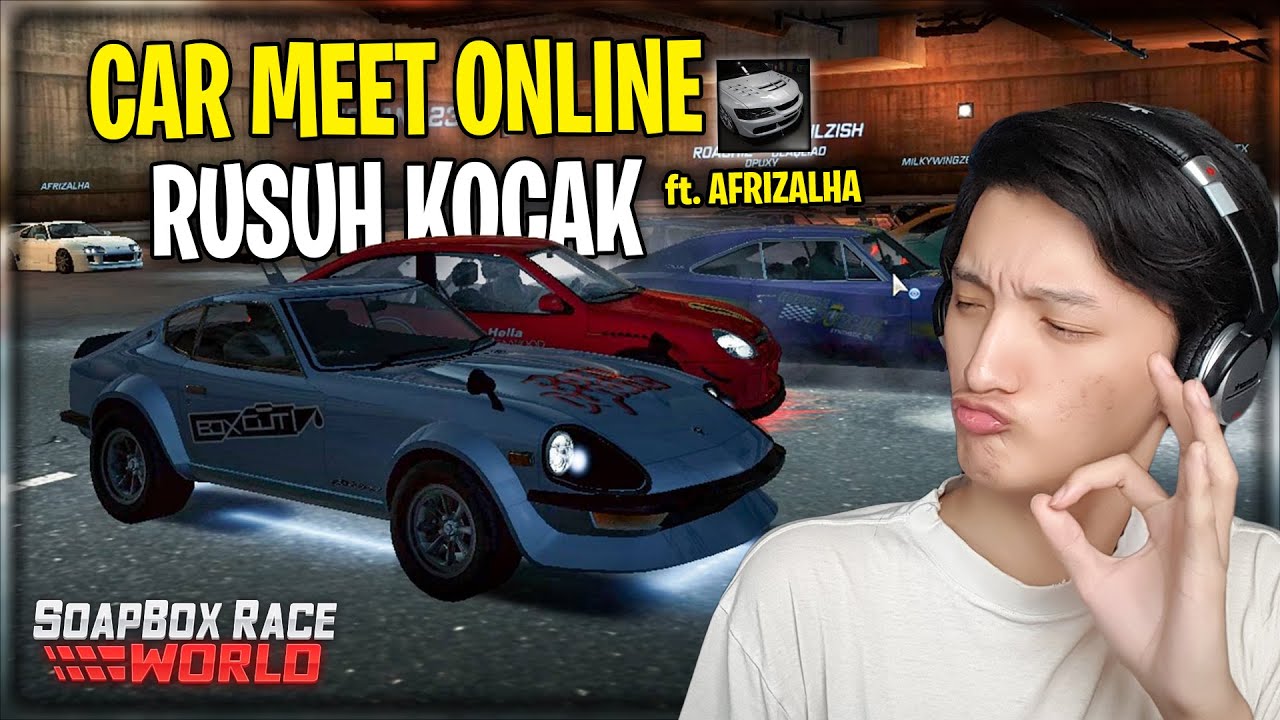 BAWA MOBIL RICER DI CAR MEET JADI RUSUH (ft. AFRIZALHA) - Soapbox Race ...