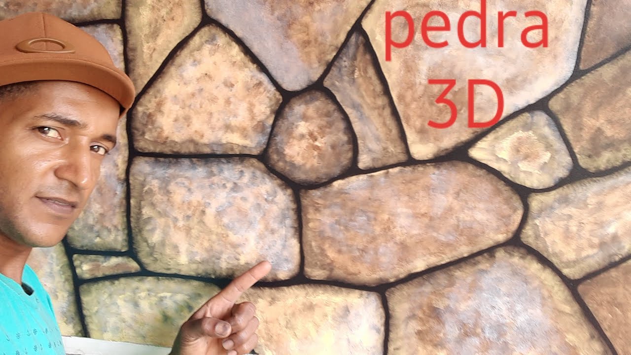 DY EFEITO PEDRA 3 D CASEIRO - APRENDA COMO FAZER