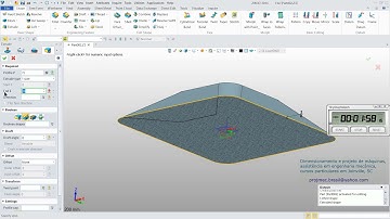 ZW3D Simple Part with Ribs