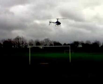 Align T-rex 450 First Hover on field