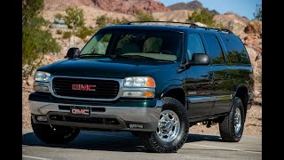 2001 GMC Yukon XL 8.1L 2500 4x4 Video Walk Around & Test Drive