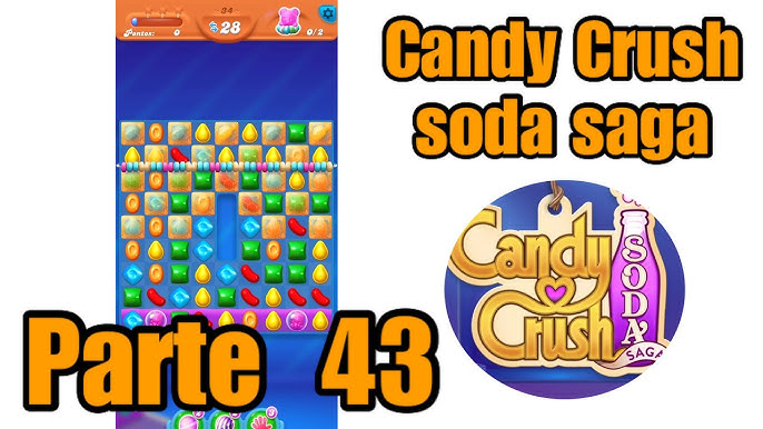 Como jogar CANDY CRUSH SODA SAGA - Parte 42 ( Android e iOS