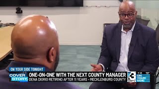 Sit down interview with new Mecklenburg County Manager