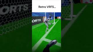 Retro VRFS. #meta #vrfs #vr #gaming #shorts #viral #fyp #soccer #football #funny #metaquest #oculus