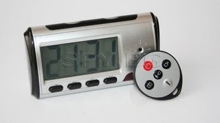 Скрита камера в настолен електронен часовник - 4GB Скрита камера в настолен електронен часовник - 4GB