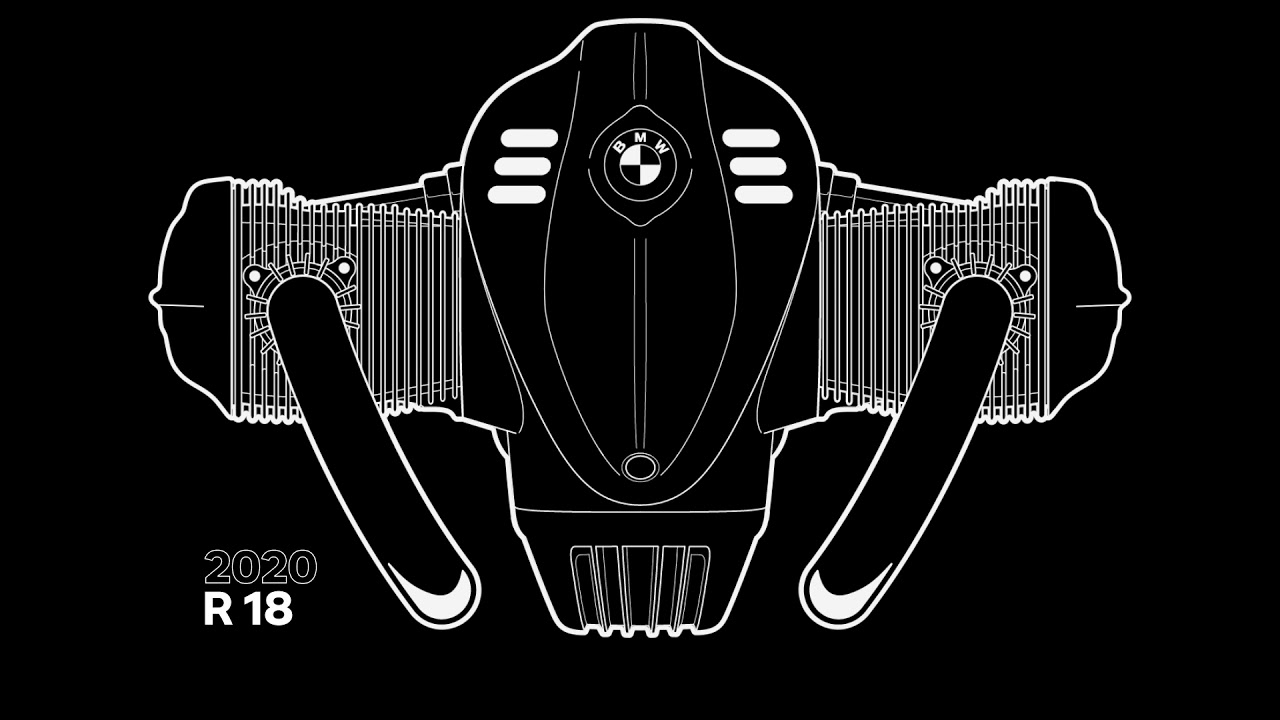 BMW R18 Boxer Engine Morph - YouTube