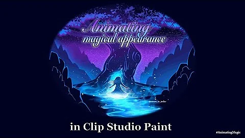 Animating magical appearance in Clip Studio Paint