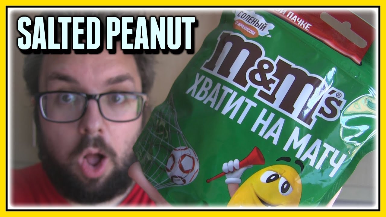 M&M's Salted Peanut Review (Russia)